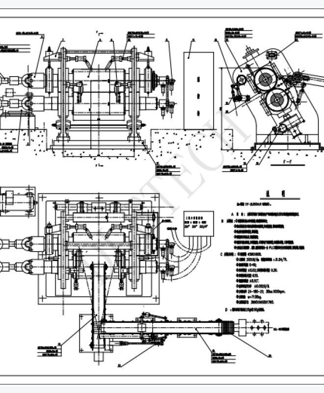 3.2-XY-2L800A二辊压延机总图